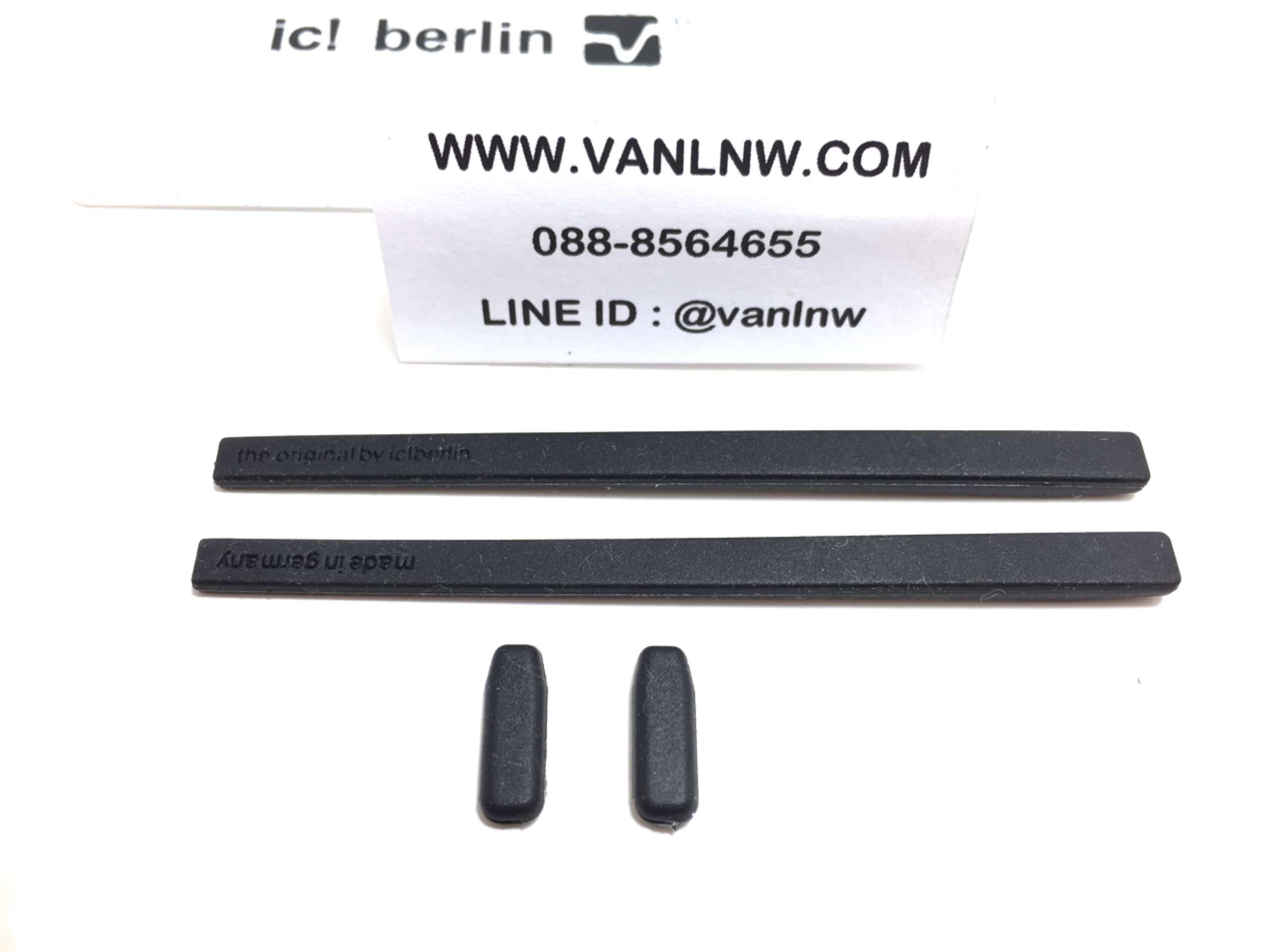 ชุดยางซิลิโคนแว่น ic berlin <ดั้งจมูก+ขาแว่น>