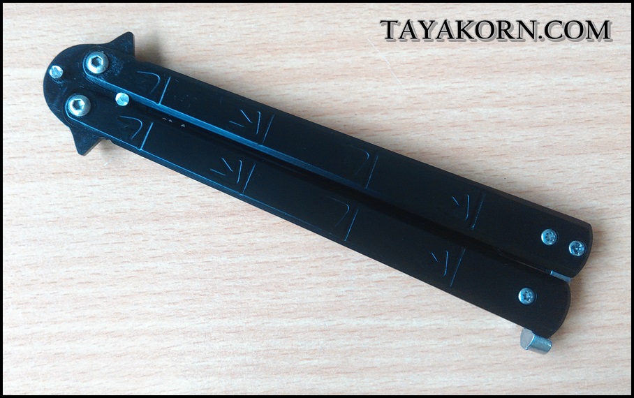 มีดบาลีซอง Black Bamboo Balisong TKBS15NV
