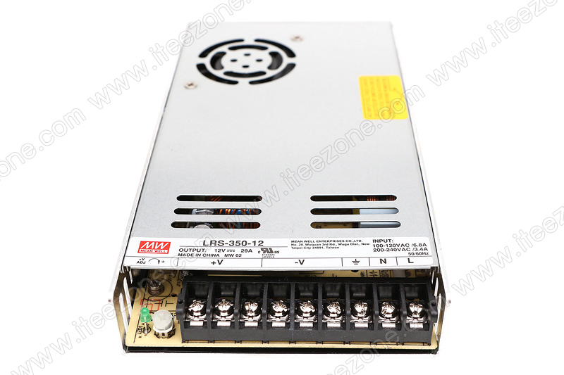 [MEAN WELL] LRS-350 12V 29A คุณภาพสูง ทนทาน เกรดอุตสาหกรรม แบบ Slim ตัวแปลง ตัวแปลงไฟ