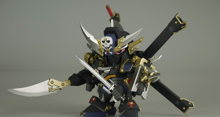 Non Scale BB Musha Crossbone Gundam Blue Ver.