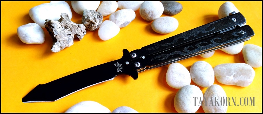 มีดซ้อมควงเดอะสกอร์เปี้ยนคิง THE SCORPION KING BALISONG TRAINER KNIFE TKBS-SK8TR