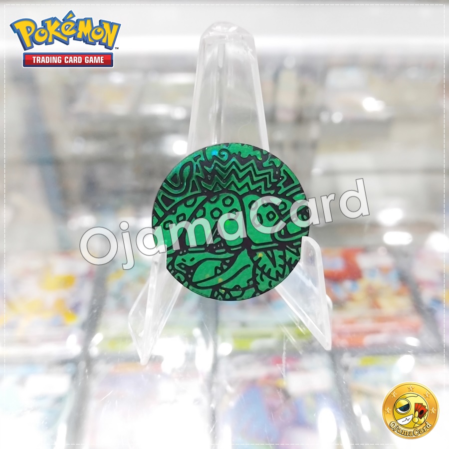 Pokémon TCG Official Coin | เหรียญโปเกม่อน (Mini Size) — Venusaur | Fushigibana 99%「1 Coin」