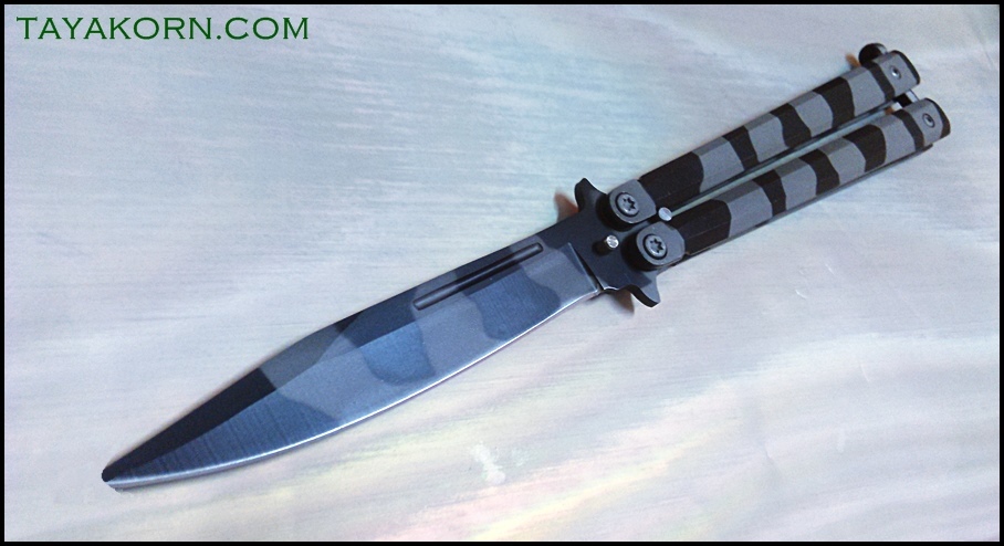 มีดซ้อมควงแบล็คคาโม่เดสเสิร์ท สทอร์ม 2 ( BlackCAMO2)