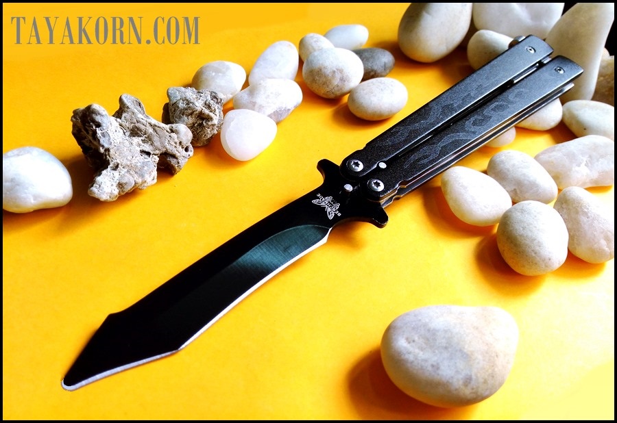 มีดซ้อมควงเดอะสกอร์เปี้ยนคิง THE SCORPION KING BALISONG TRAINER KNIFE TKBS-SK8TR