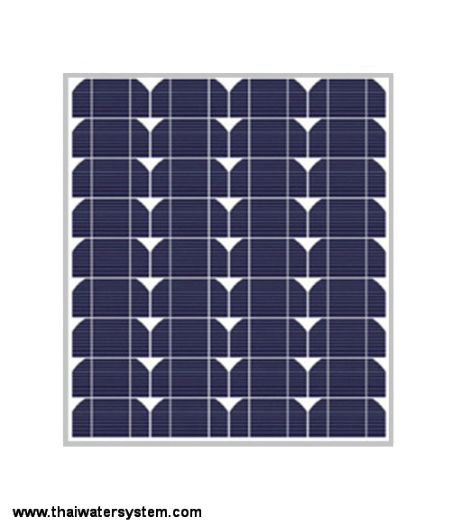 โซล่าเซลล์ 20W 18V Mono