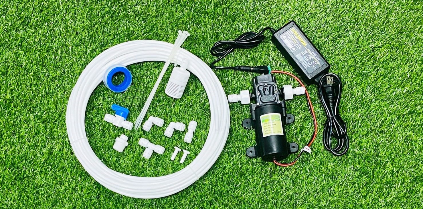 SAVE SET 24 ชุดพ่นหมอก 15 หัว หัวพ่นหมอก 0.2-0.8 มม. + สายพ่นหมอก 15 เมตร