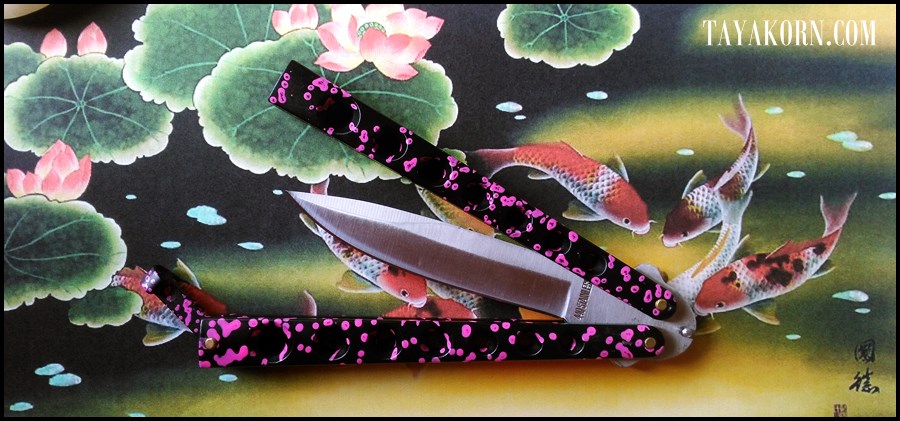 มีดควงฮาราจุกุนีโม Harajuku Nemo Balisong Knife