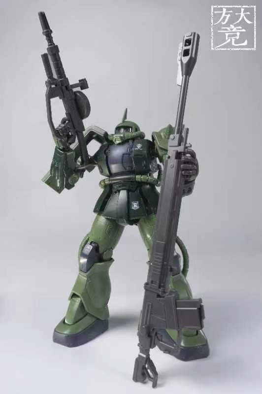 GTO 1/72 MS-06C-6/R6 Zaku II Type C-6/R6 [Fang Da Jing]