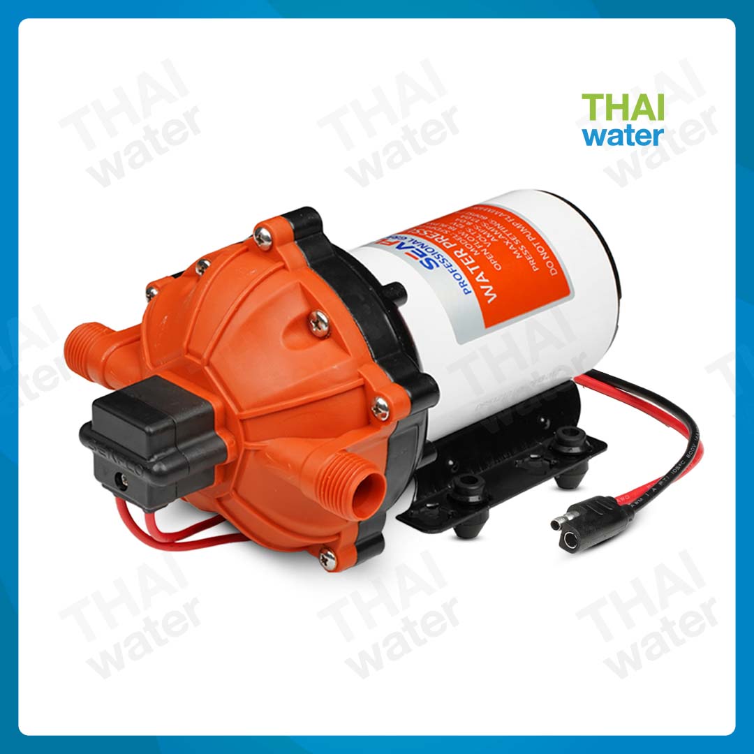 ปั๊มน้ำ DC24V รุ่น SEAFLO-51 แรงดัน 4.1 บาร์ 1,200 ลิตร/ชม.( ปั๊มสูบน้ำ/พ่นหมอก/สปริงเกอร์ )
