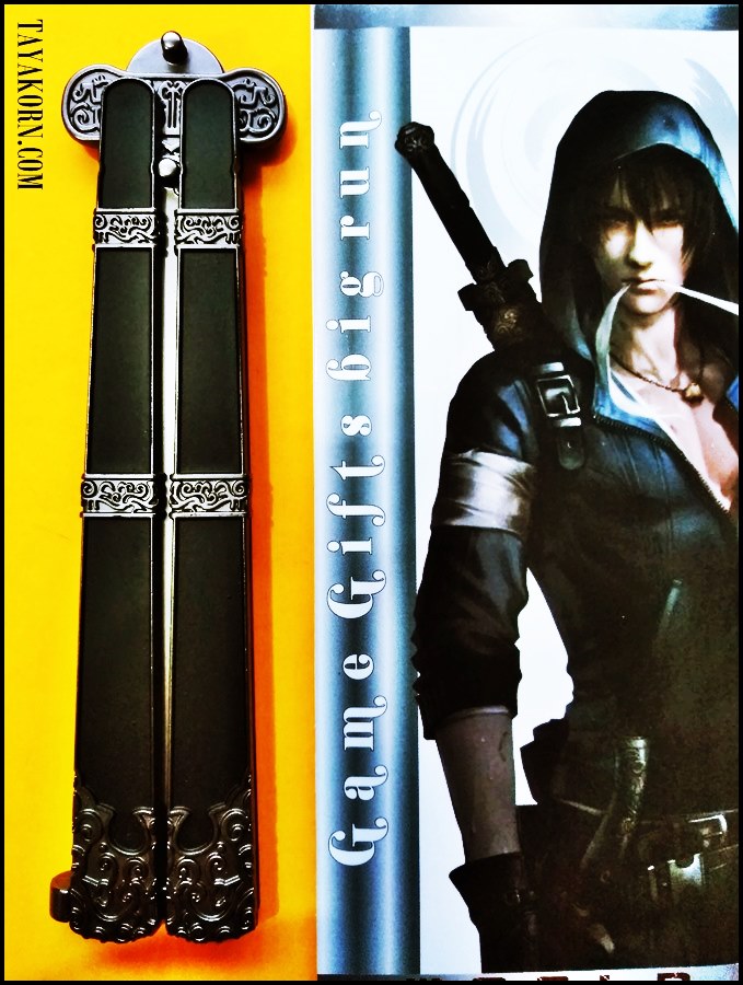 มีดซ้อมควง บาลิซองคอสเพลย์-ทรู Cosplay-2 Balisong Trainer Knife TKBS-CP2