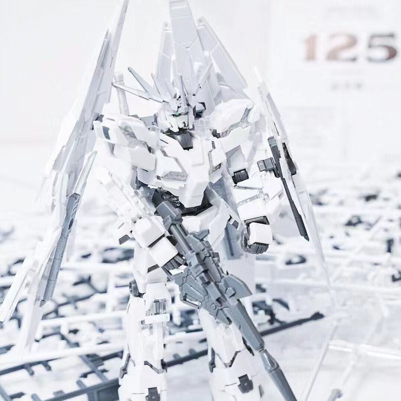 HGUC 1/144 Unicorn Fighter Destroy Mode (Clear color Frame) [Xing Dong]