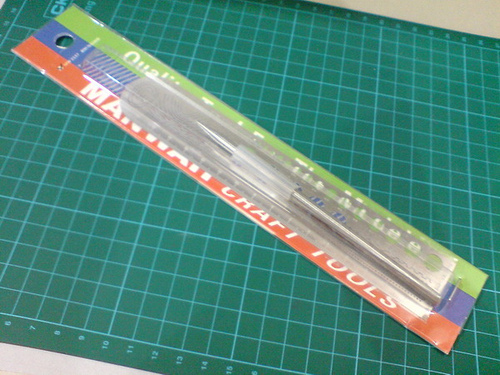 MANWAH MW-2157 Stainless Steel Modeling Scriber & Template