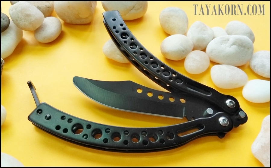 มีดซ้อมควงบาลิซอง เอสเอสโก SS Go Balisong Trainer Knife TKBS-S8TR
