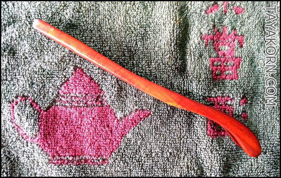 คีมไม้คีบแก้วชา แบบA TKTA-KK1