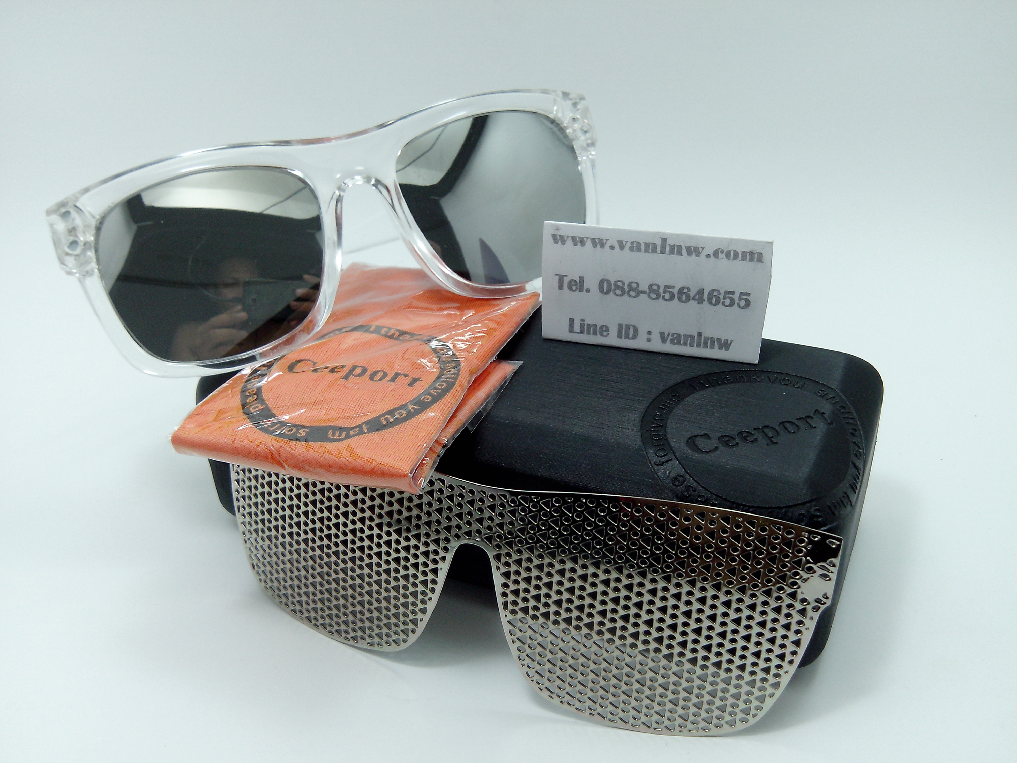 แว่นกันแดดคลิปออน K6451 54-19 134 <ปรอทเงิน>