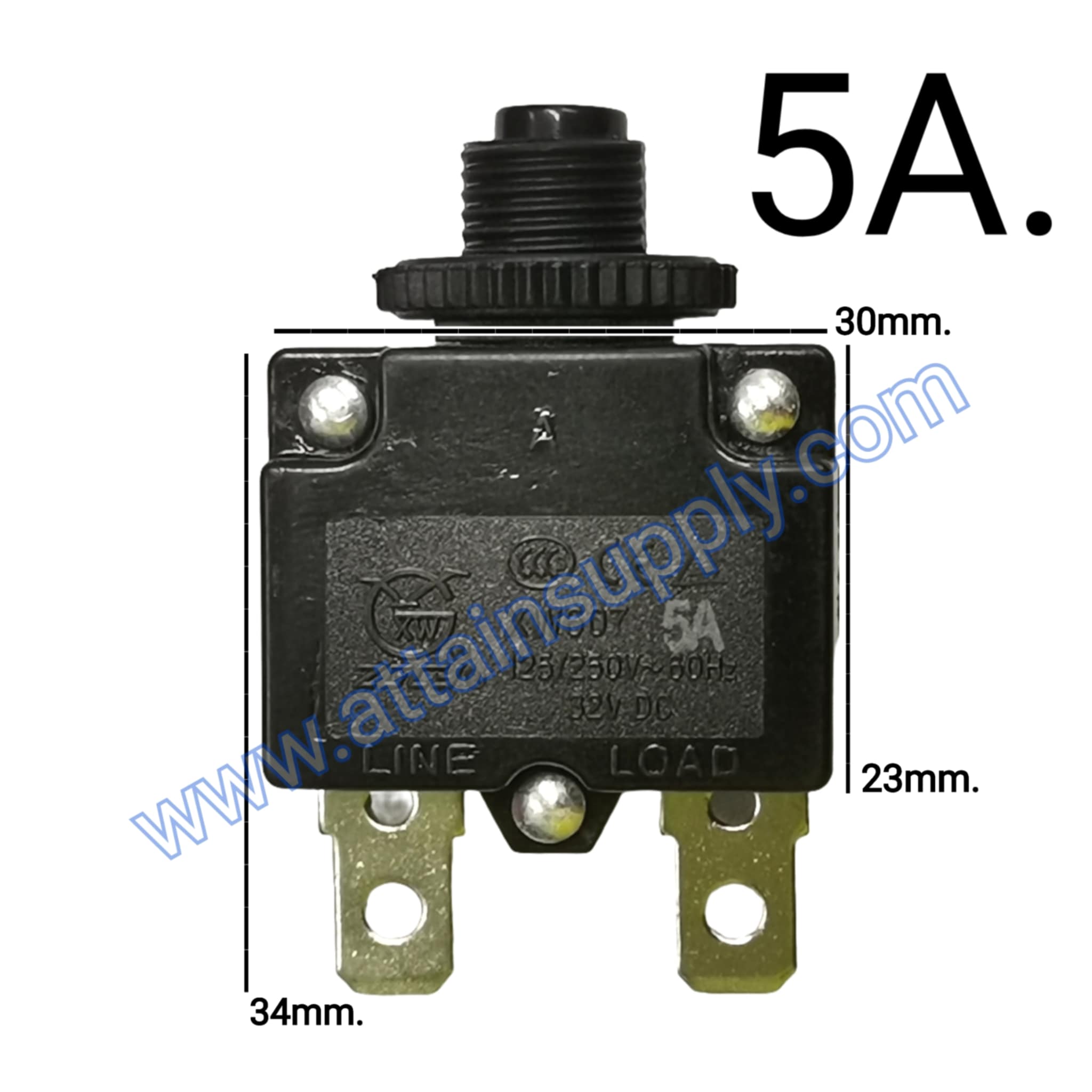 โอเวอร์โหลดสวิทช์ 5A.