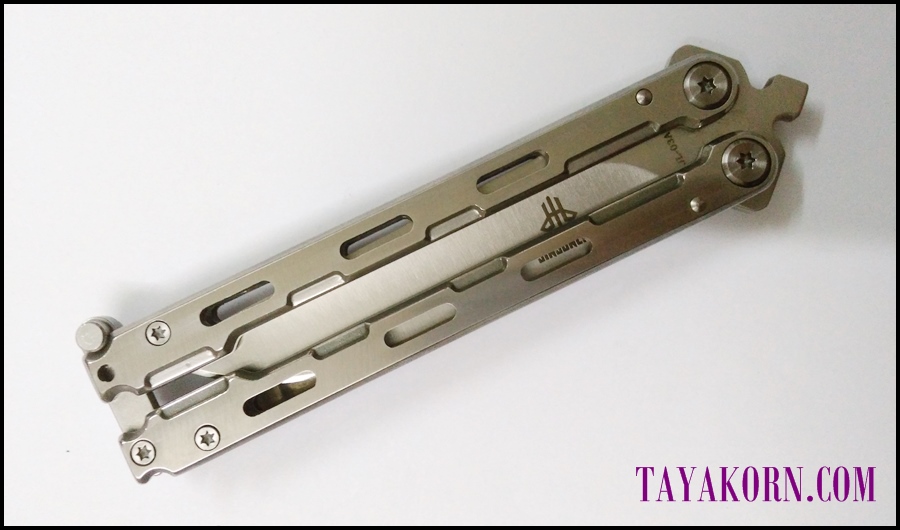 มีดควง ไวท์มุรามะ White Murama Balisong Knife TKBS-WM778