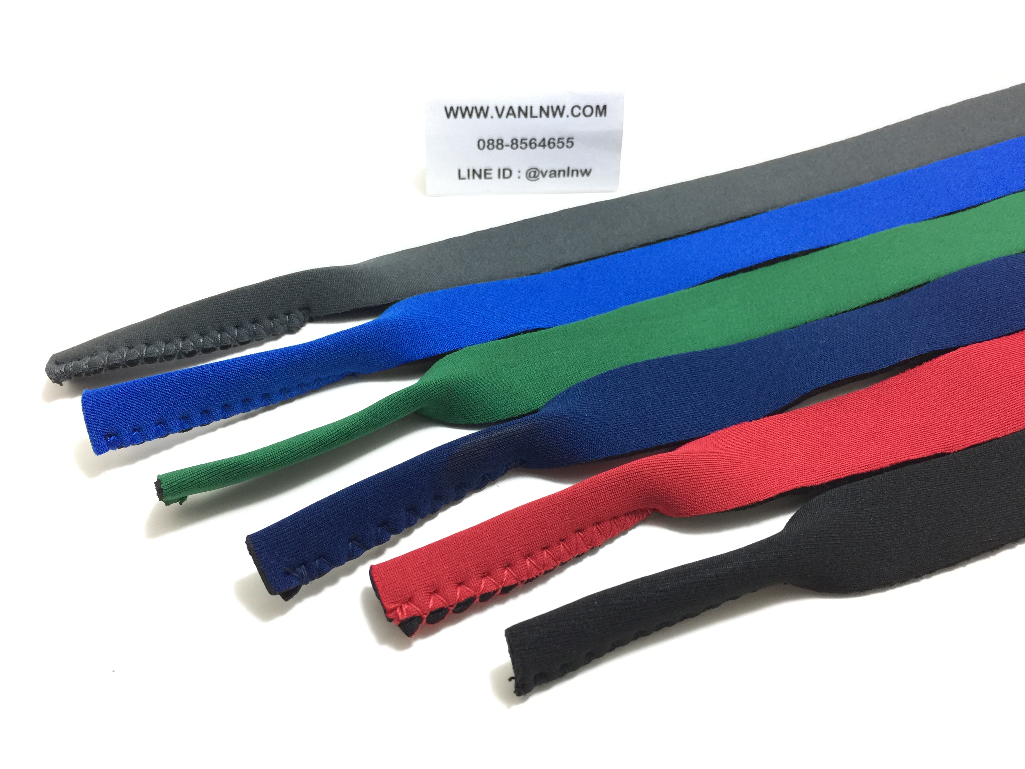 สายคล้องแว่นตา Neoprene น้ำหนักเบา ทำความสะอาดง่าย