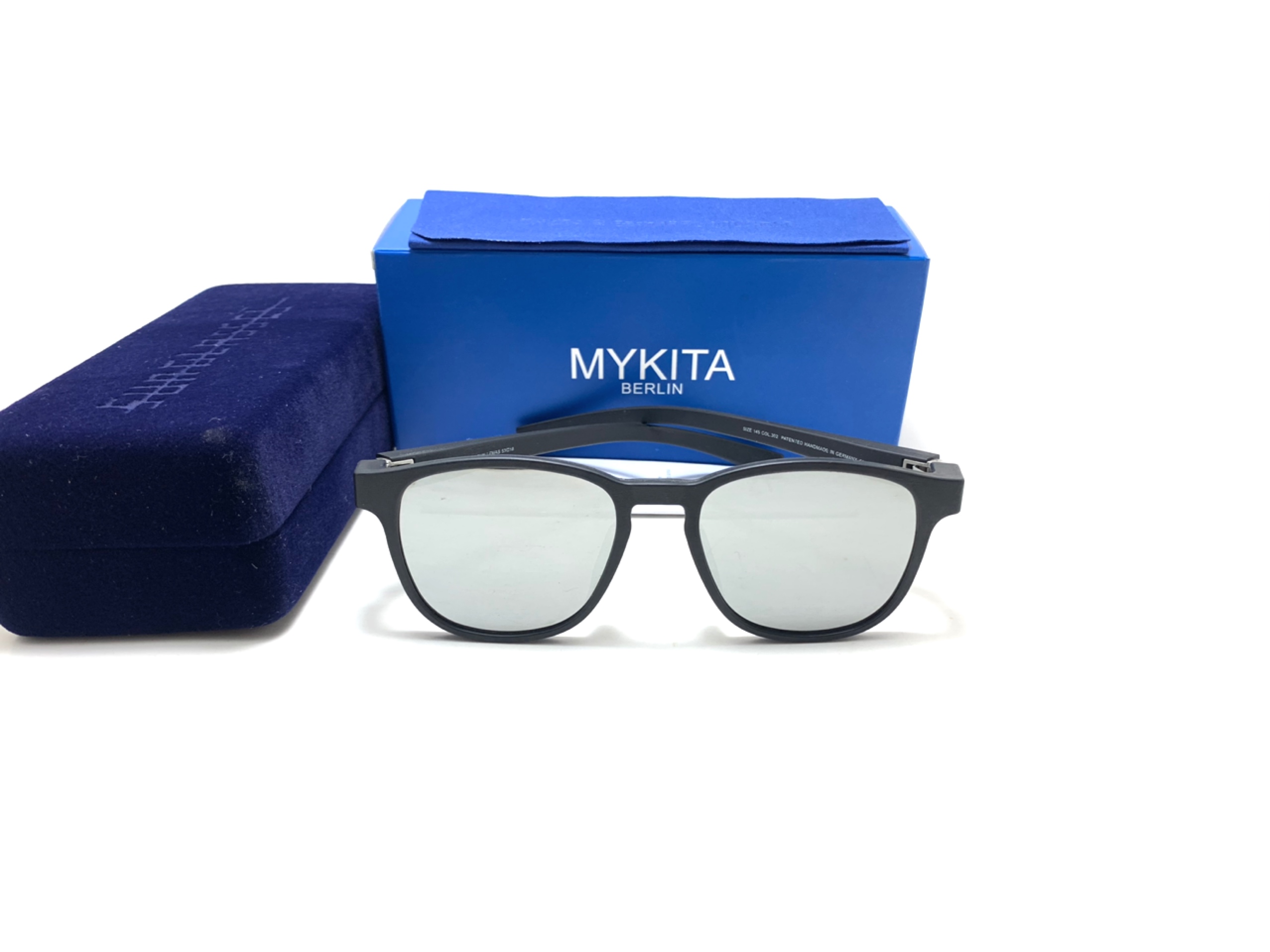แว่นกันแดด MYKITA MYLON SUN LEMAS SPRING NEW ARRIVALS COL.302 53-18 145 <ปรอทเงิน> รุ่นใหม่