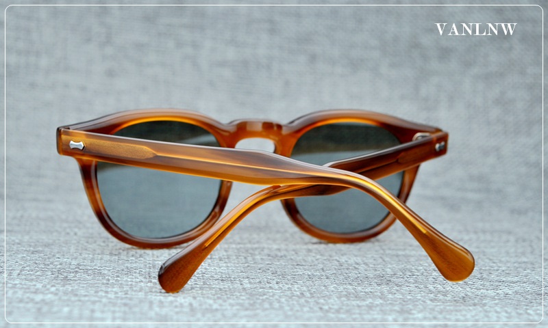 แว่นกันแดด MOSCOT LEMTOSH 46-23 145 COL.Blonde <กระน้ำตาล>