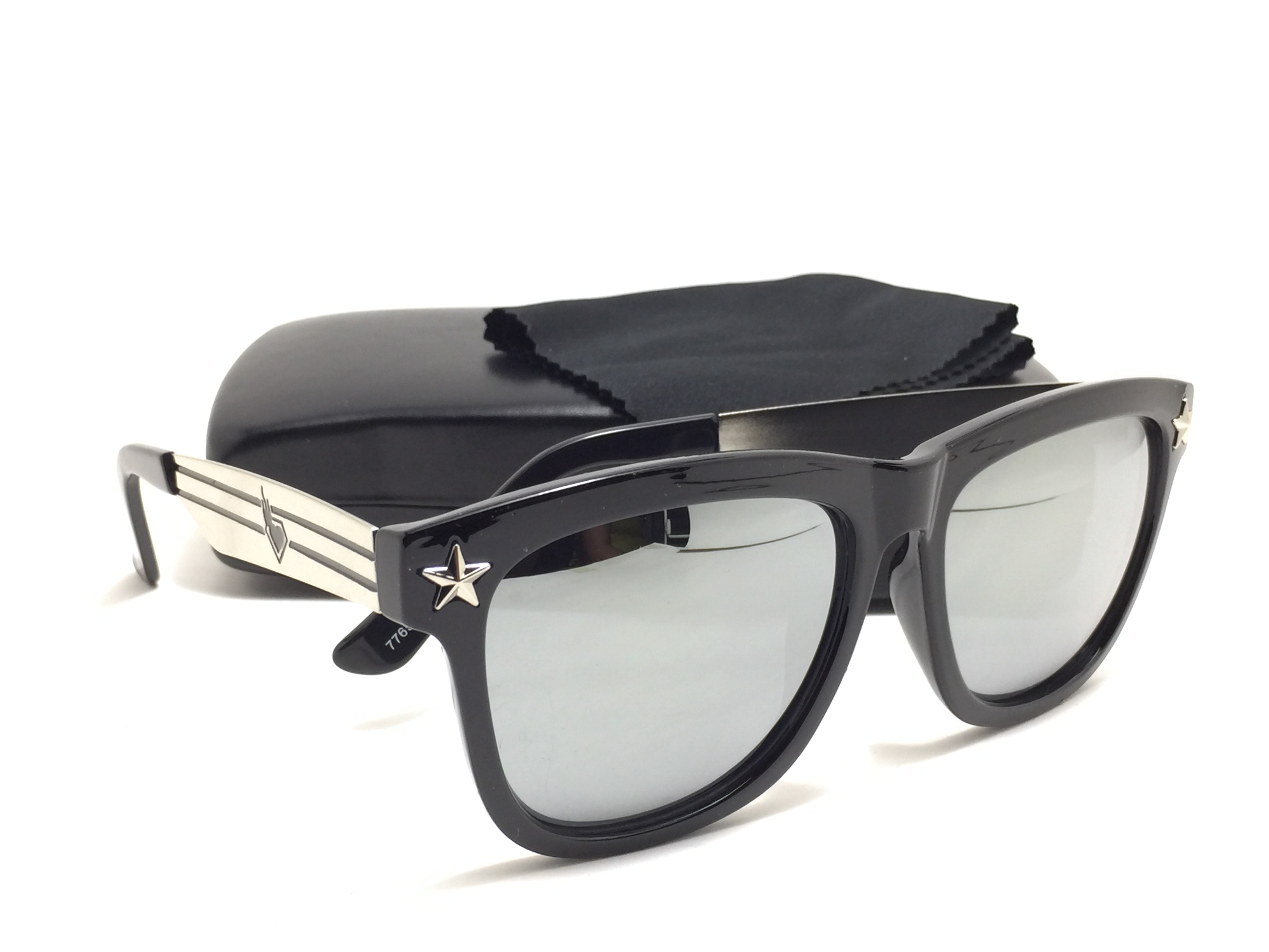 แว่นกันแดดแฟชั่น White Water Silver Pieces 77657 58-19 137 <ปรอทเงิน>