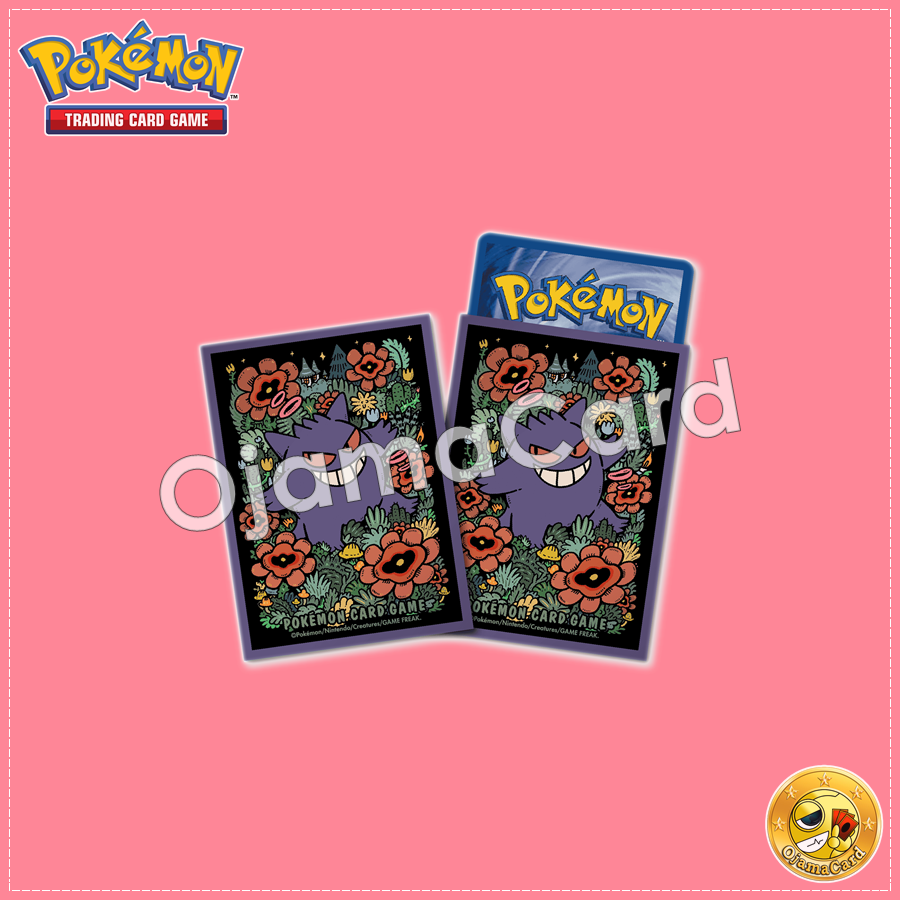 Pokémon Card Game Deck Shield | Card Sleeves — Gengar / Haunted Hollow | เก็งกา (64ct) 98%「1 Pack」
