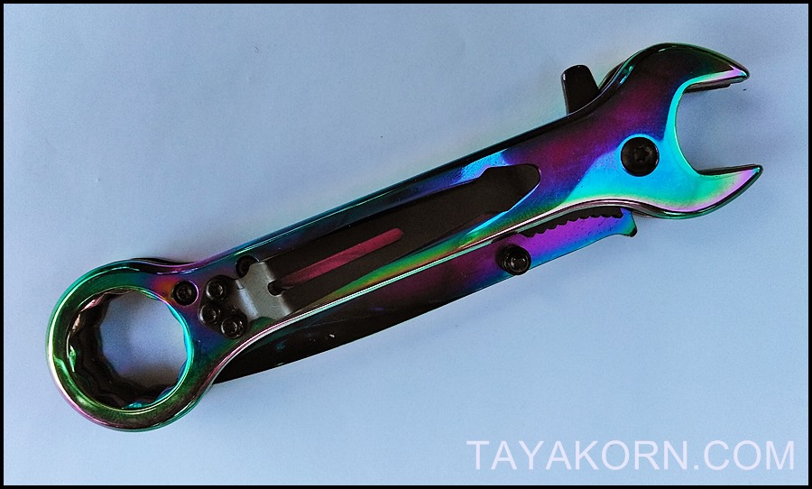 มีดพับอเนกประสงค์ ประแจสายรุ้ง 3 in 1 TKCS-Z1