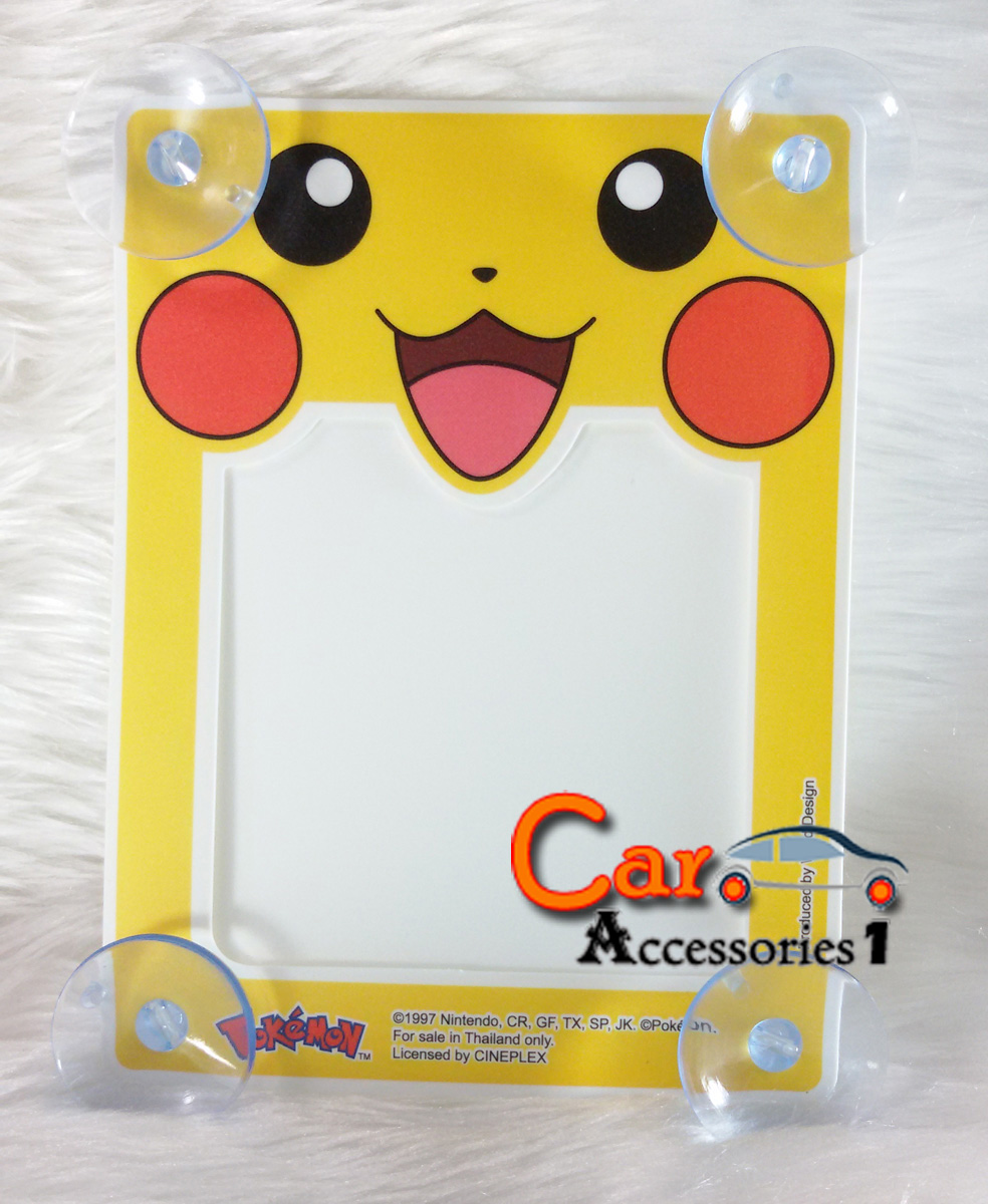 จุ๊บใส่ป้ายภาษีรถยนต์โปเกม่อนปิกกาจู Pokemon ลิขสิทธิ์แท้ ราคาพิเศษ New arrival!