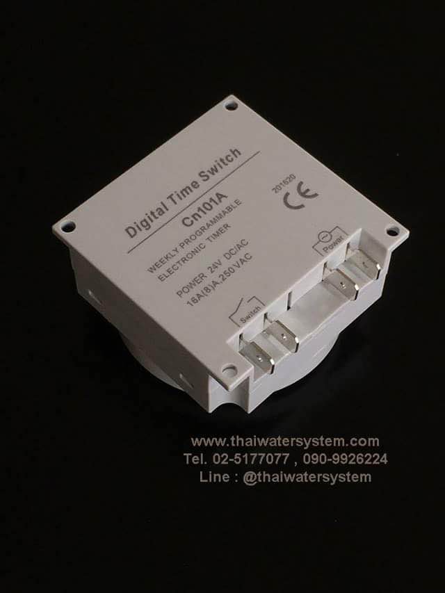 (10-CN101A-24VDC) Timer ทามเมอร์ เครื่องตั้งเวลา 16A 24V รุ่น CN101A SKU-017