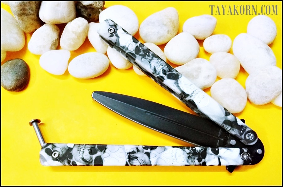 มีดซ้อมควงโกสต์เดสเสริซ 2 ghost desert 2 Balisong TRAINER Knife TKBS-GD2TR