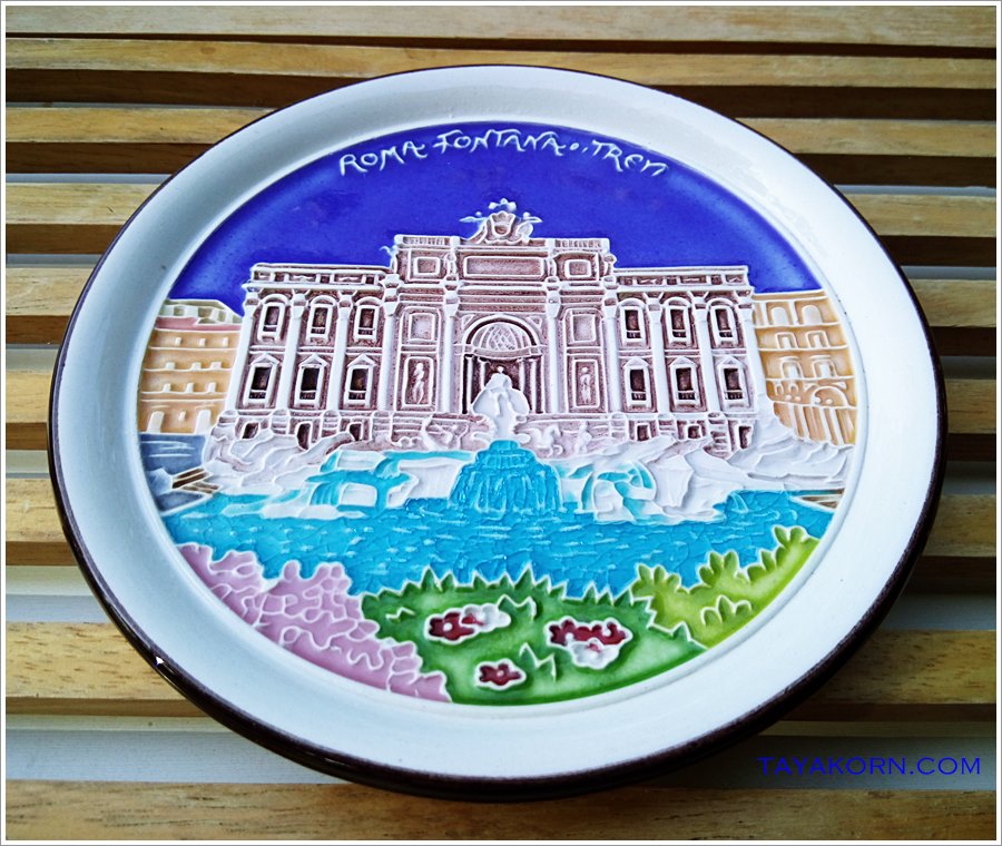 จานรองแก้วกาแฟสะสม แบบC1 Creazioni Luciano made in Italy