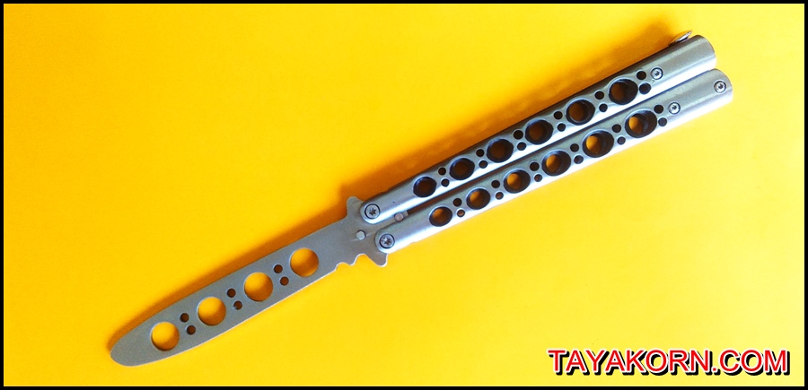 มีดซ้อมควง บาลีซองลองไทม์ LONG TIME Balisong Trainer Knife