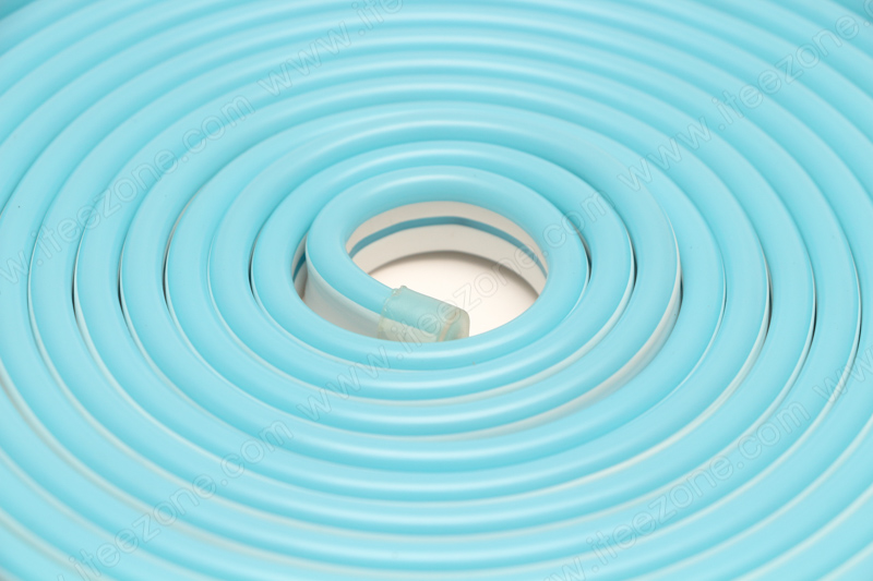 ไฟเส้น Neon Flex 12V Silicone สี Ice Blue ฟ้า (กันน้ำ)