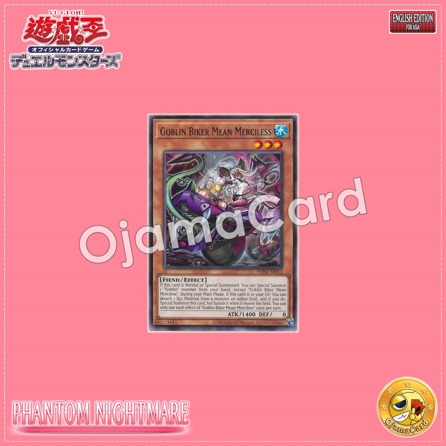 PHNI-AE011 : Goblin Biker Mean Merciless / Goblin Rider Merciless Meanda (Rare)
