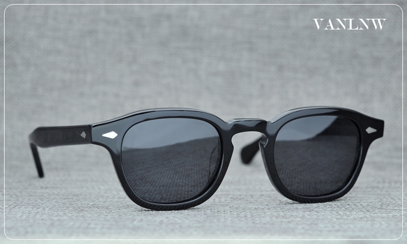 แว่นกันแดด MOSCOT LEMTOSH 49-24 145 COL.Black <ดำ>