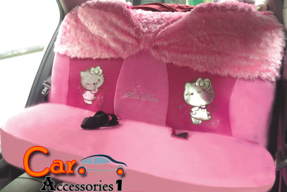 หุ้มเบาะหลังเก๋งคิตตี้ Princess ลิขสิทธิ์แท้คอลเล็คชั่นล่าสุด
