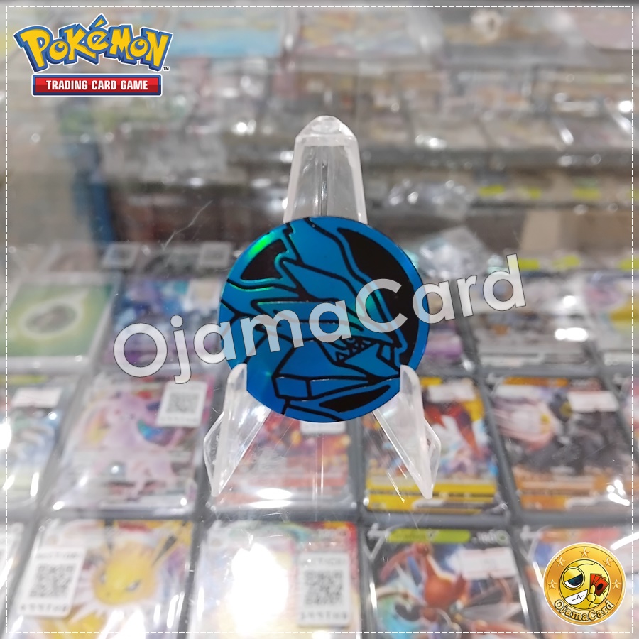 Pokémon TCG Official Coin | เหรียญโปเกม่อน (Standard Size) — Black Kyurem (Blue) 99%「1 Coin」