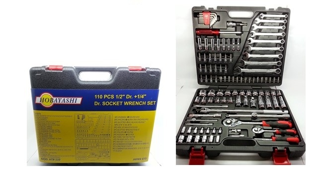 ชุดบล็อก HOBAYASHI (110 ชิ้น/ชุด) ของหมด