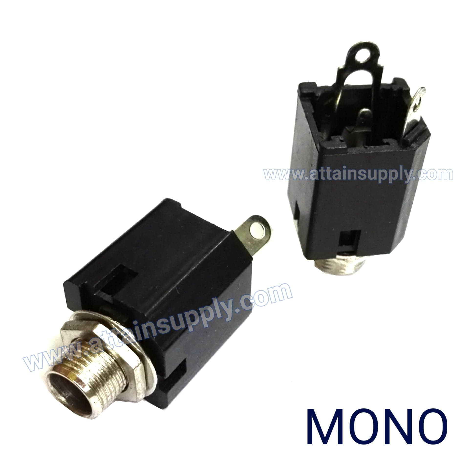 J.MIC MONOแบบติดแท่น-ขอบตัดกลียวเหล็ก/BLACK