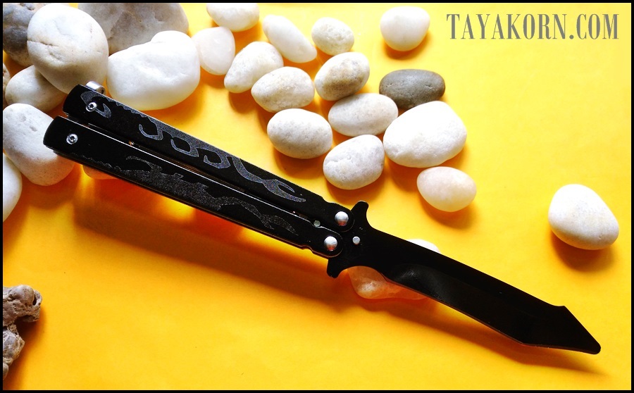 มีดซ้อมควงเดอะสกอร์เปี้ยนคิง THE SCORPION KING BALISONG TRAINER KNIFE TKBS-SK8TR