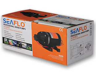 ปั๊มน้ำ DC12V รุ่น SEAFLO-34 ( ปั๊มพ่นหมอก/พ่นยา 100 เมตร )