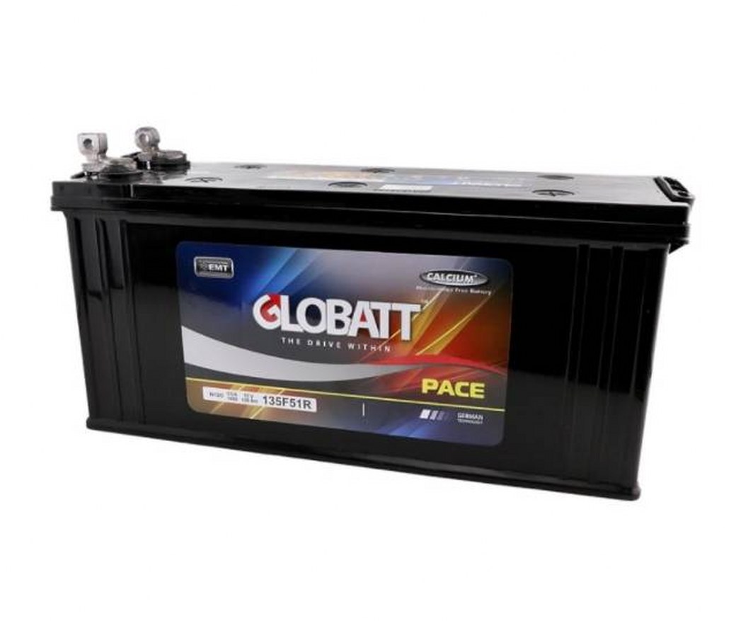 แบตเตอรี่ดีพไซเคิล ( แบตเตอรี่ Deep cycle ) 120Ah 12V ยี่ห้อ GLOBATT ( Pace ) ราคาถูก