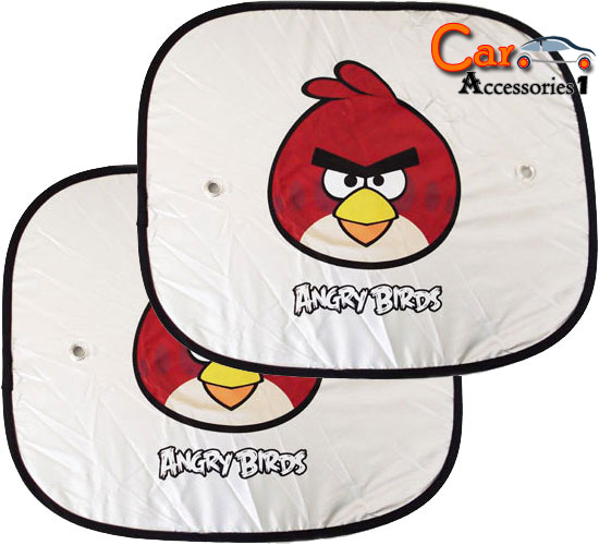 บังแดดสปริงด้านข้างแองกรี้เบิร์ด Angry Birds (ราคาต่อคู่) ลิขสิทธิ์แท้ ราคาพิเศษ
