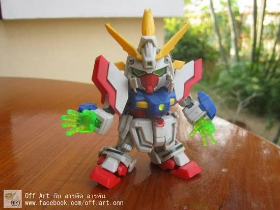 SD (239) Shining Gundam / Sparking Warrior [QY]