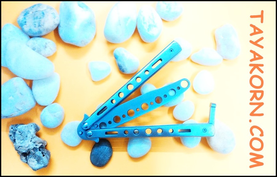 มีดซ้อมควงซิวเว่อร์ไทม์ SilverTime Balisong Trainer Knfie