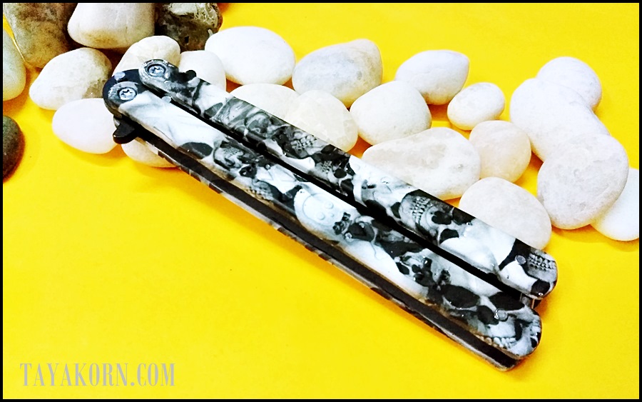 มีดซ้อมควงโกสต์เดสเสริซ 2 ghost desert 2 Balisong TRAINER Knife TKBS-GD2TR