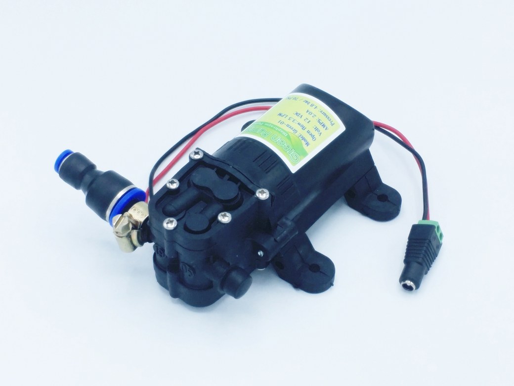 ปั๊มพ่นหมอก DC12V Green-01 4.8 บาร์ GREEN-01 SET 2