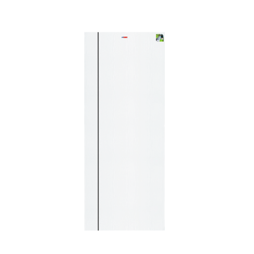 MP11 ประตู UPVC เซาะร่อง ขาว (ร่องดำ)