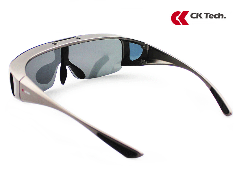 แว่นกันแดด CK Tech Sports Polarized Goggles Adjustbale รุ่น CKY-S865 เลนส์โพลาไรซ์ (แบบหมุนได้)