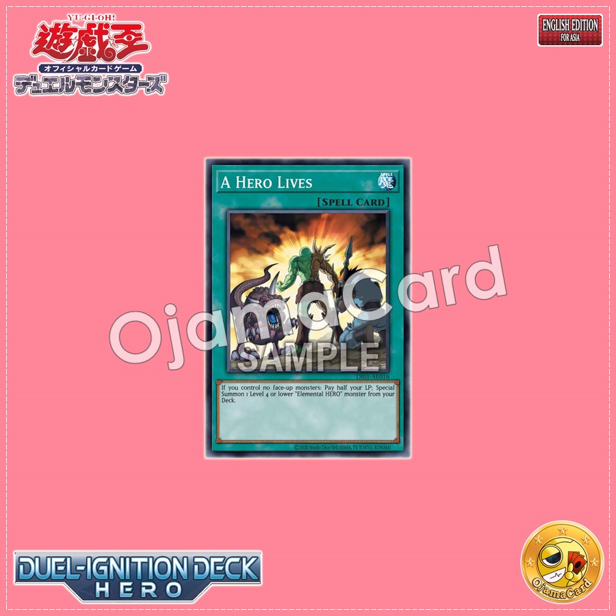 DI01-AE016 : A Hero Lives / Hero Arrive (Common)